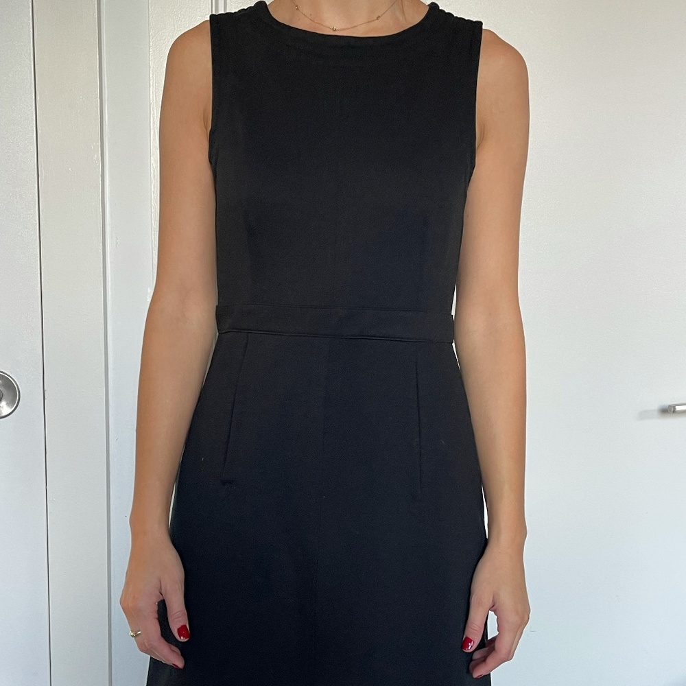 Banana Republic Black Work Dress 0